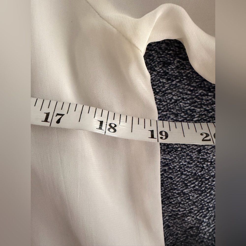 NWOT JCrew Bungalow popover top in crepe de chine - Picture 6 of 7